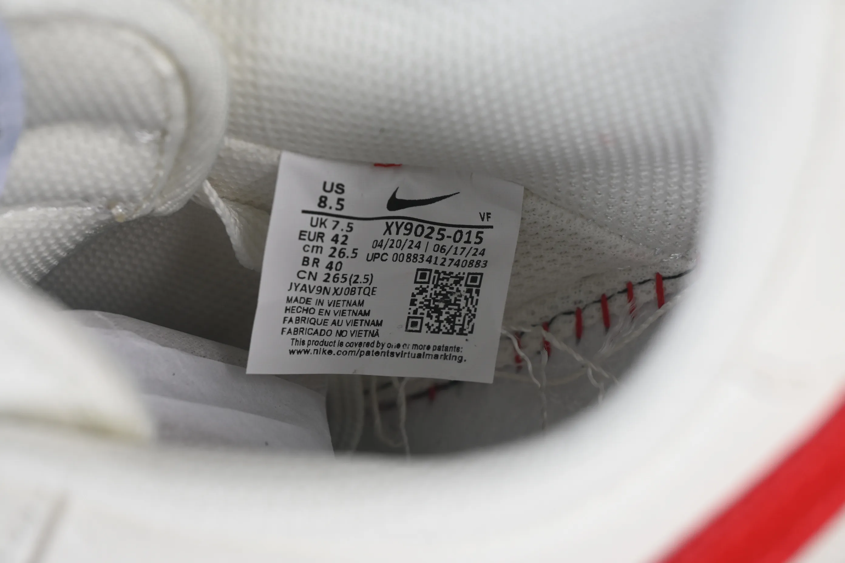 All categories Nk Air Force 1 Air Force series Nk Air Force 1 Low Air Force low-top Nike Air Force 1'07 Low Gucci co-branded white red green Air Force 1 low-top casual sneakers XY9025-015